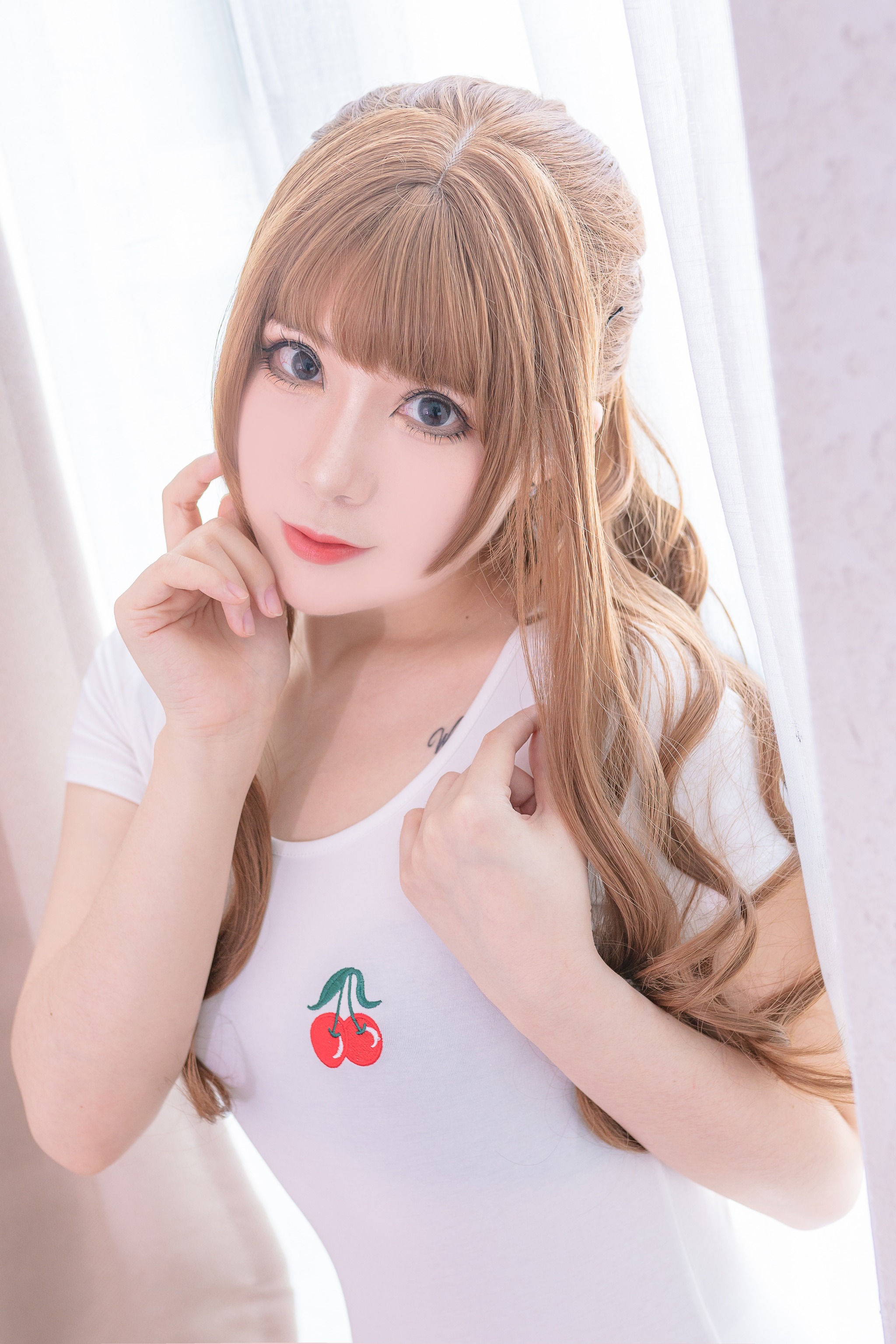 羊大真人 - No.002 白色樱桃体操服[34P]-XikXak